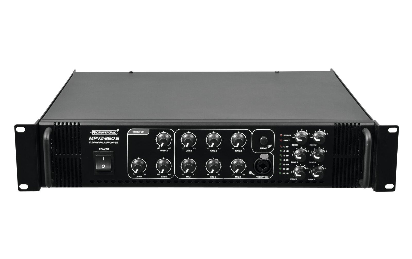 Omnitronic MPVZ-250.6 Mischverstärker