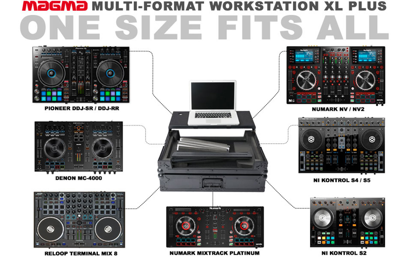 Magma Multi-Format Workstation XL PLUS black/black