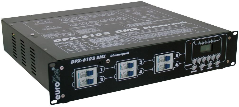 Eurolite DPX-610 S DMX Dimmerpack