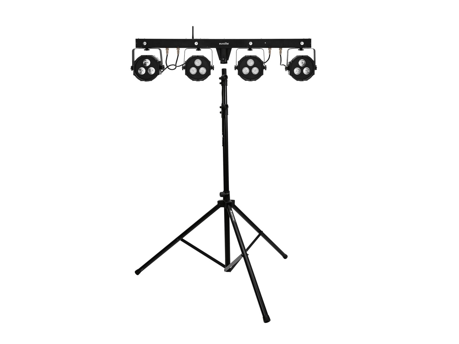 Eurolite Set LED KLS-170 Kompakt-Lichtset + M-4 Boxenhochständer