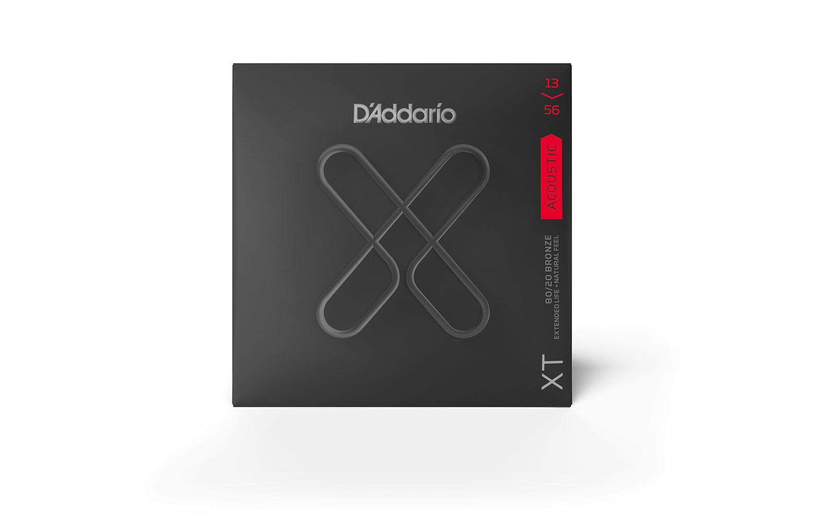D'Addario XTABR1356, XT Acoustic 80/20 Bronze, Medium, 13-56