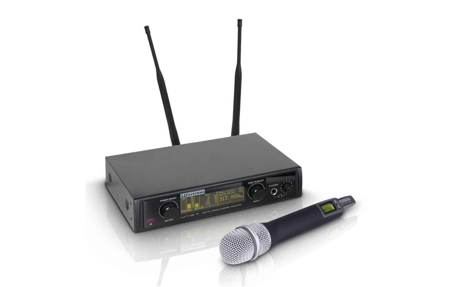 LD Systems WIN 42 HHD B 5 - Funkmikrofon System mit Handmikrofon dynamisch