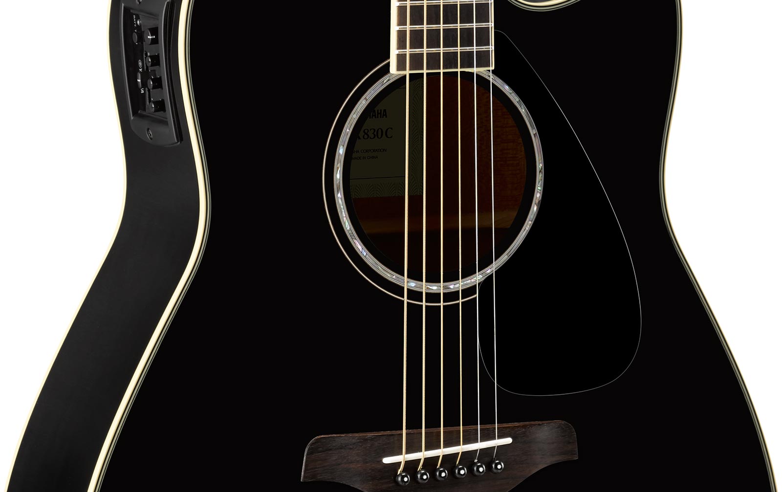 Yamaha FGX830C BL, Black