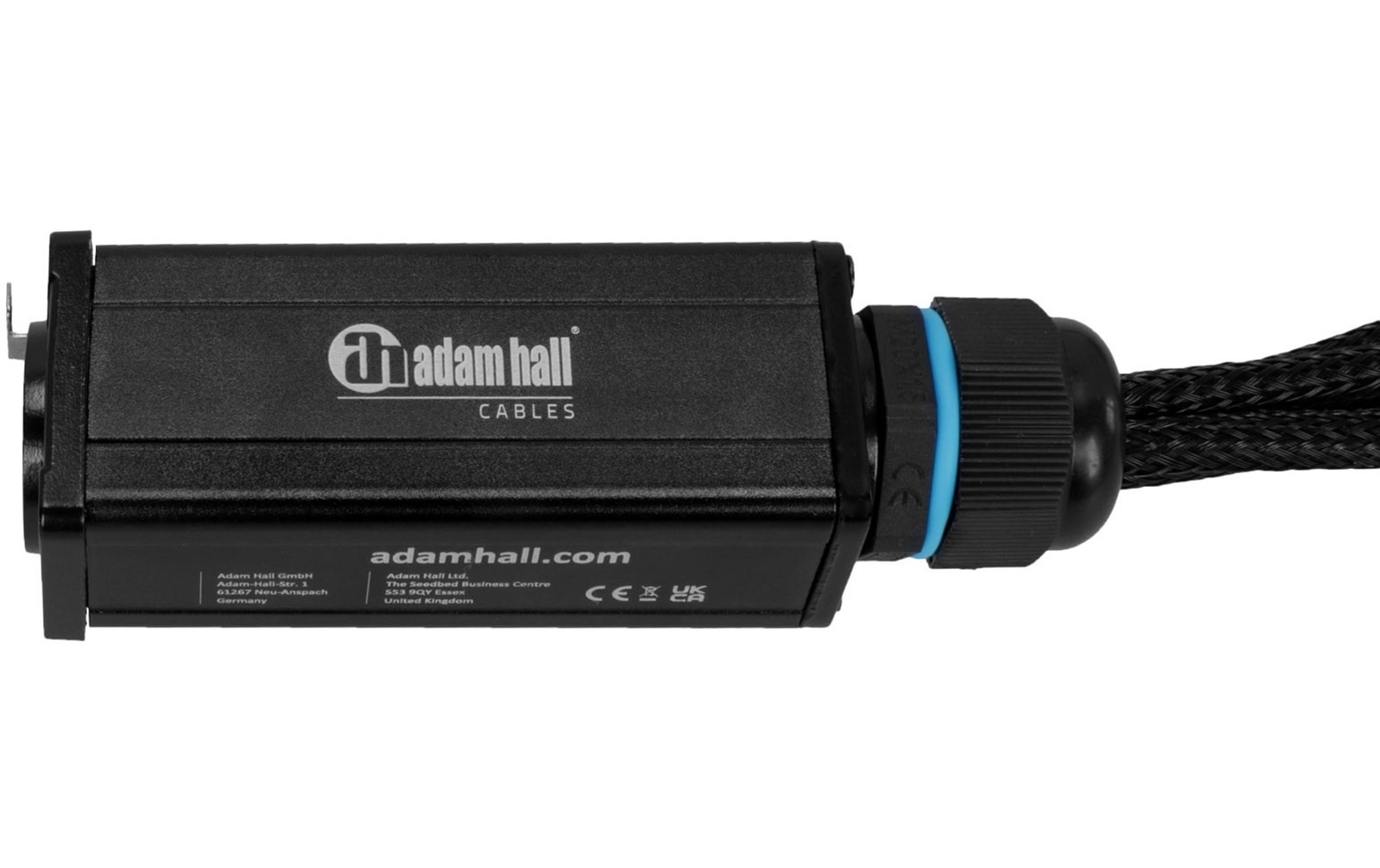 Adam Hall Cables 4 STAR CATBOX XM3 - Audio & DMX Adapter 3-Pol XLR Male x Cat.6a