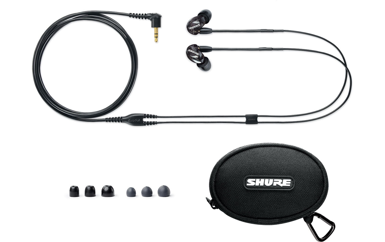 Shure SE215-K Sound Isolating Ohrhörer, schwarz