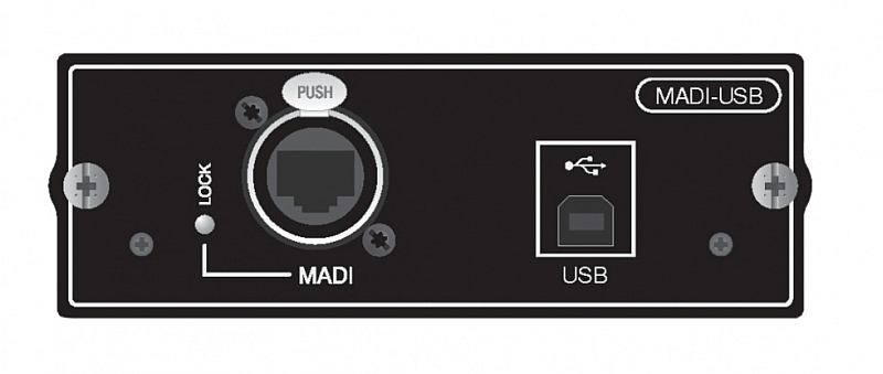 Soundcraft MADI-USB Combo Card