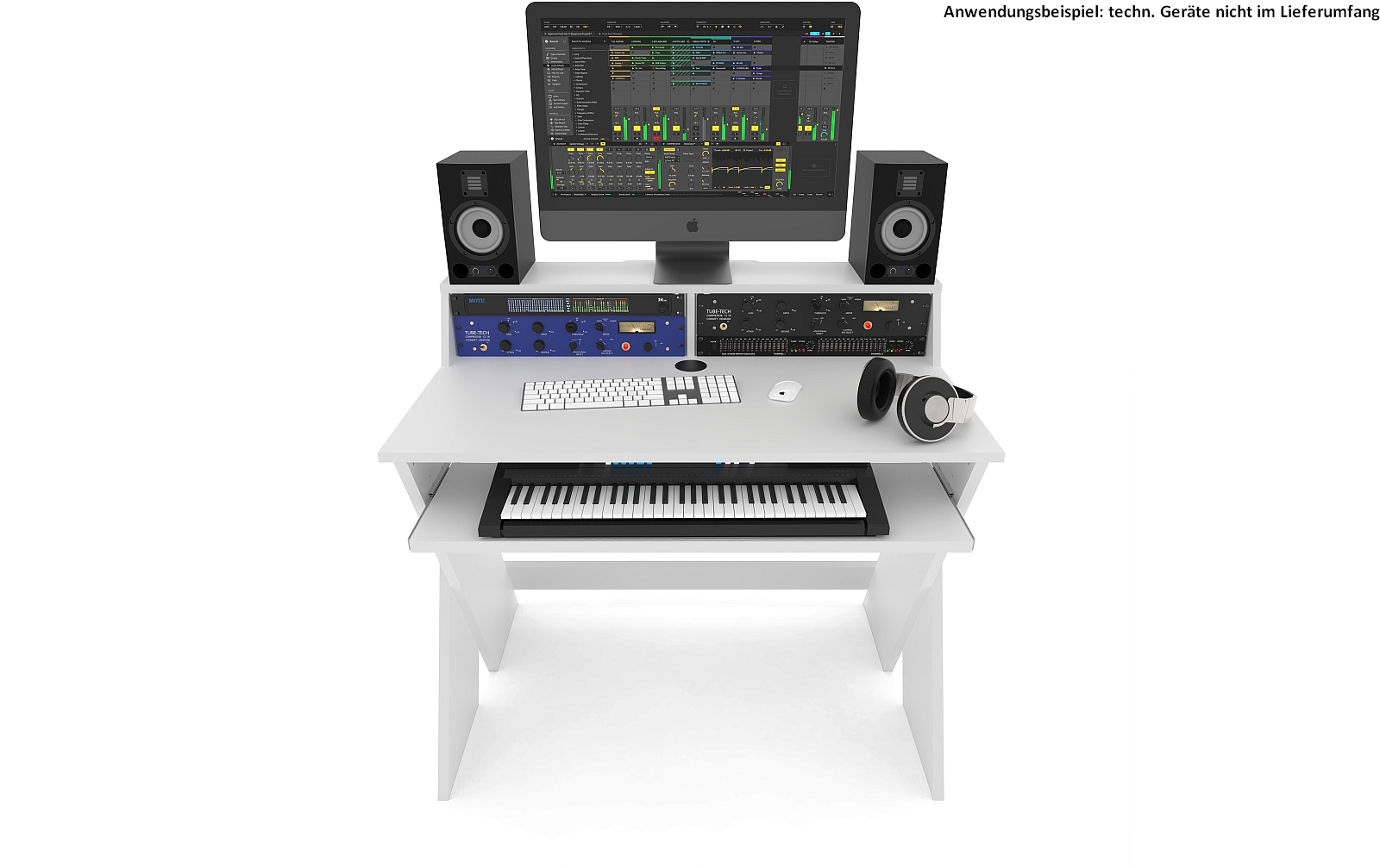 Glorious Sound Desk Compact weiß
