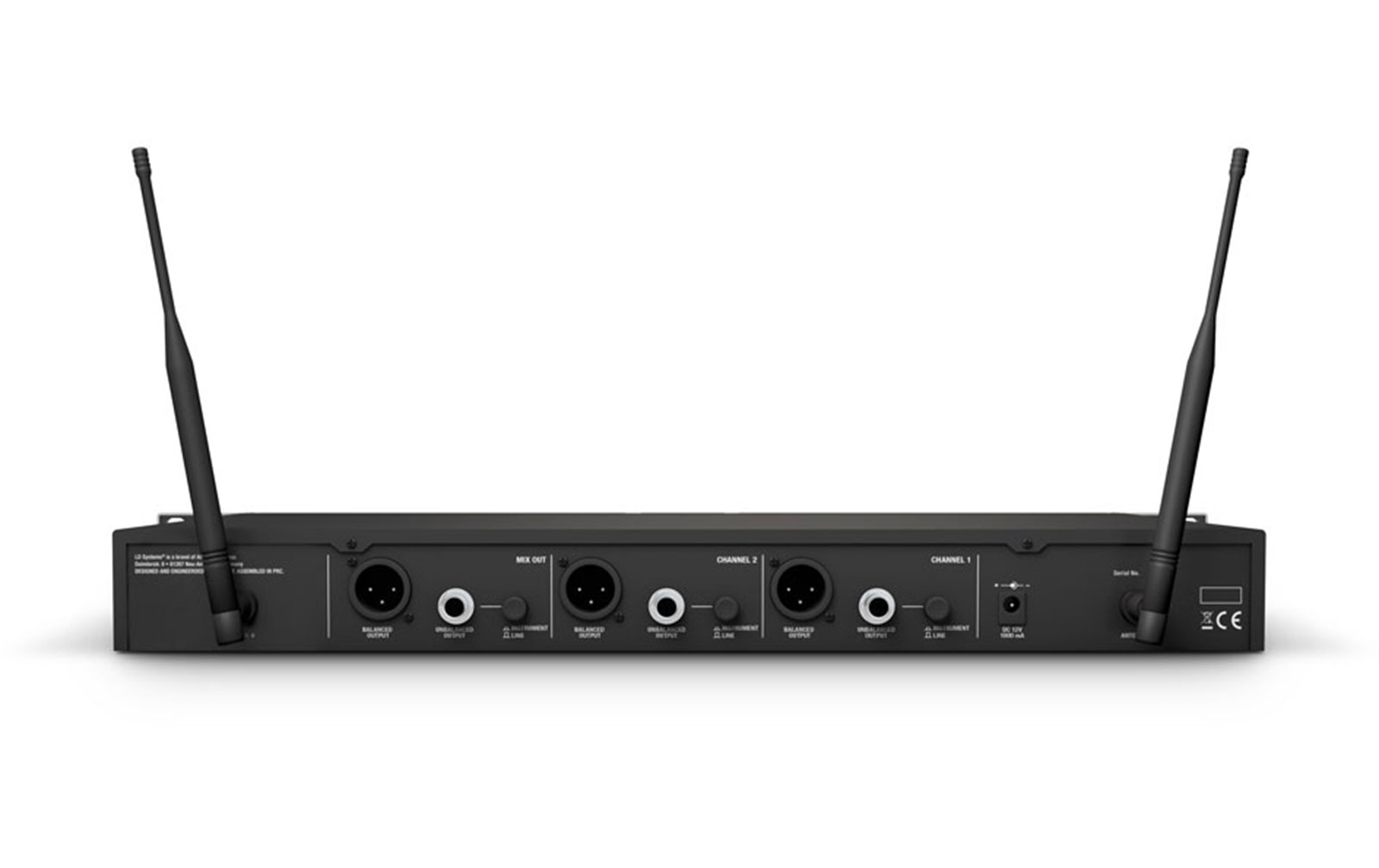 LD Systems U508 BPH 2 Funkmikrofon System mit 2 x Bodypack und 2 x Headset