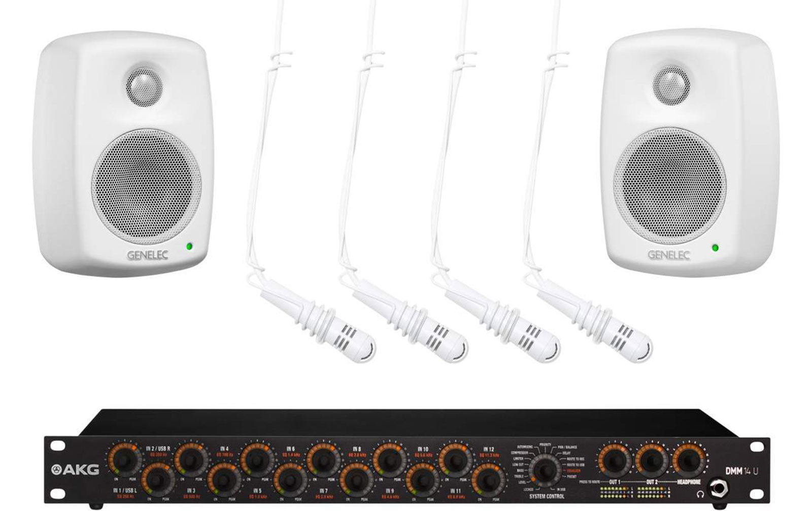 AKG Conference-Set 2 WH