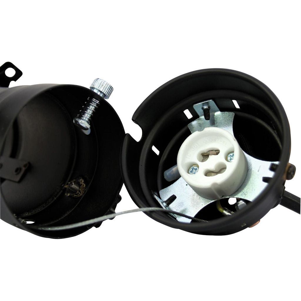 Eurolite PAR-16 Spot schwarz 230V für GU-10 Lampe