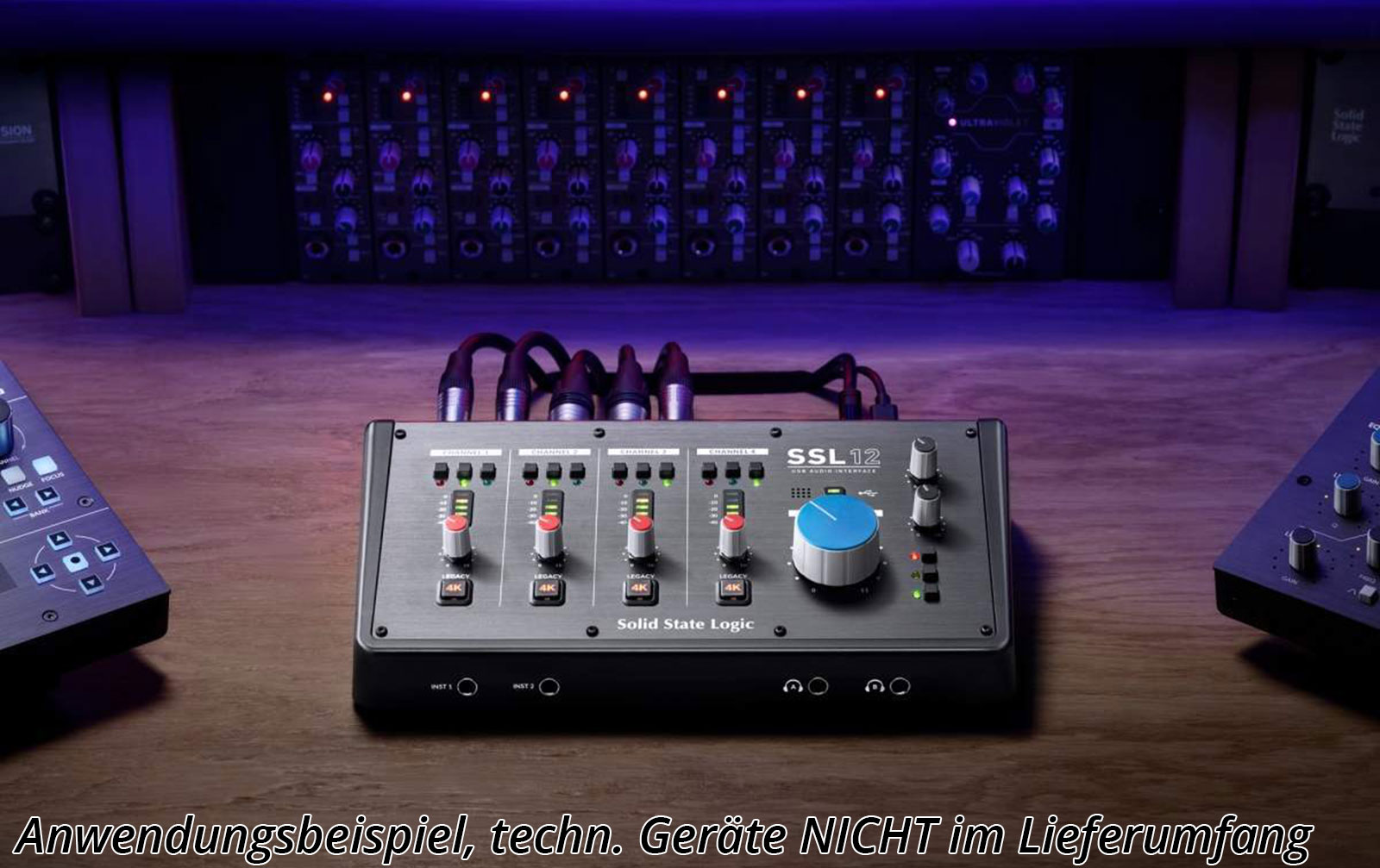 SSL 12 - 12-kanaliges Low Noise USB-C Audio Interface