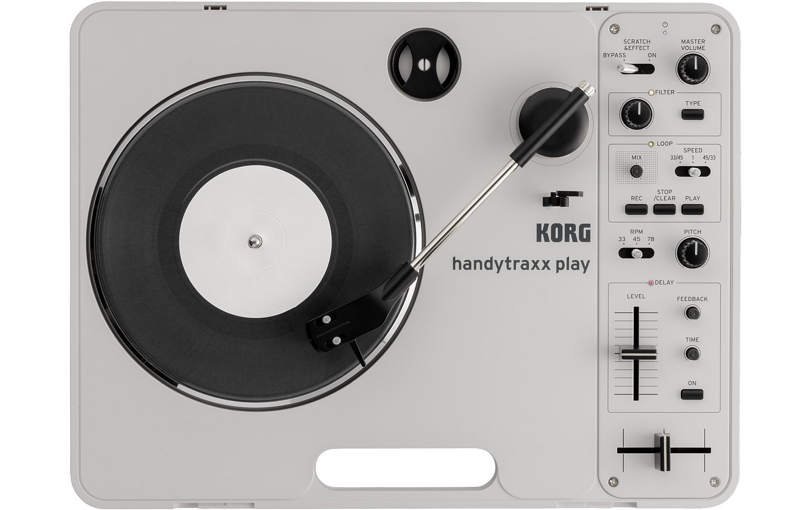Korg handytraxx play Plattenspieler