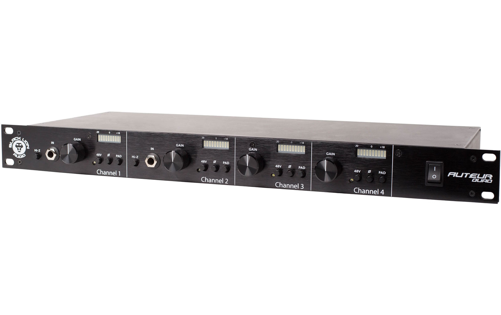 Black Lion Audio Auteur Quad - 4-Kanal Mikrofonvorverstärker