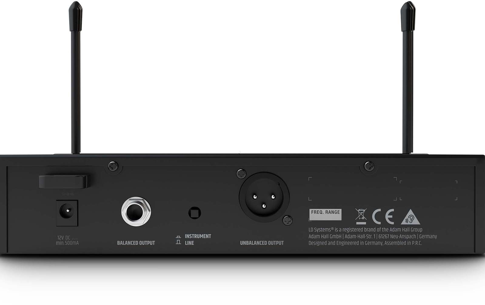 LD Systems U304.7 BPG - Funksystem mit Bodypack und Gitarren Kabel