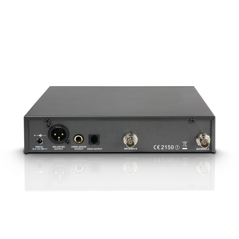 LD Systems WIN 42 Serie - Funkmikrofon System mit Belt Pack und Blasinstrumenten Mikrofon