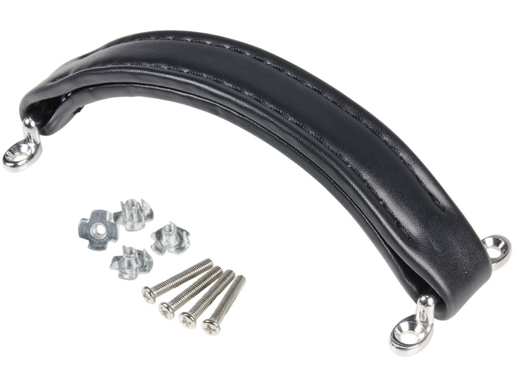 Adam Hall 3414 BLK Riemengriff Kunstleder schwarz