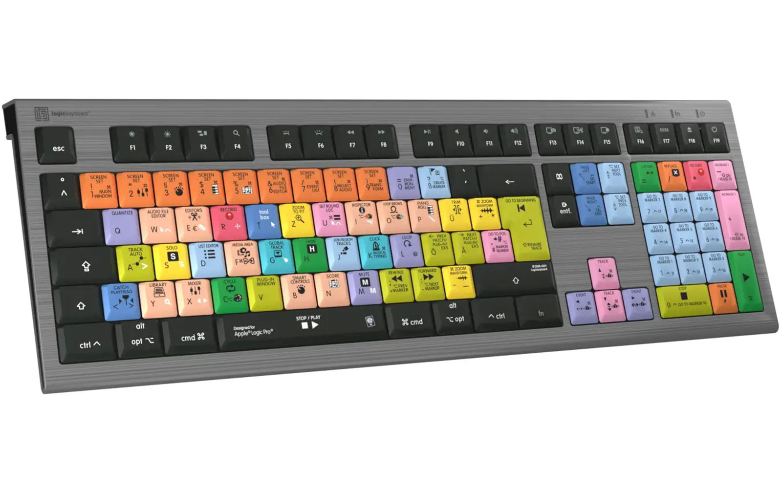 LogicKeyboard Apple Logic Pro X2 Astra 2 DE, Mac