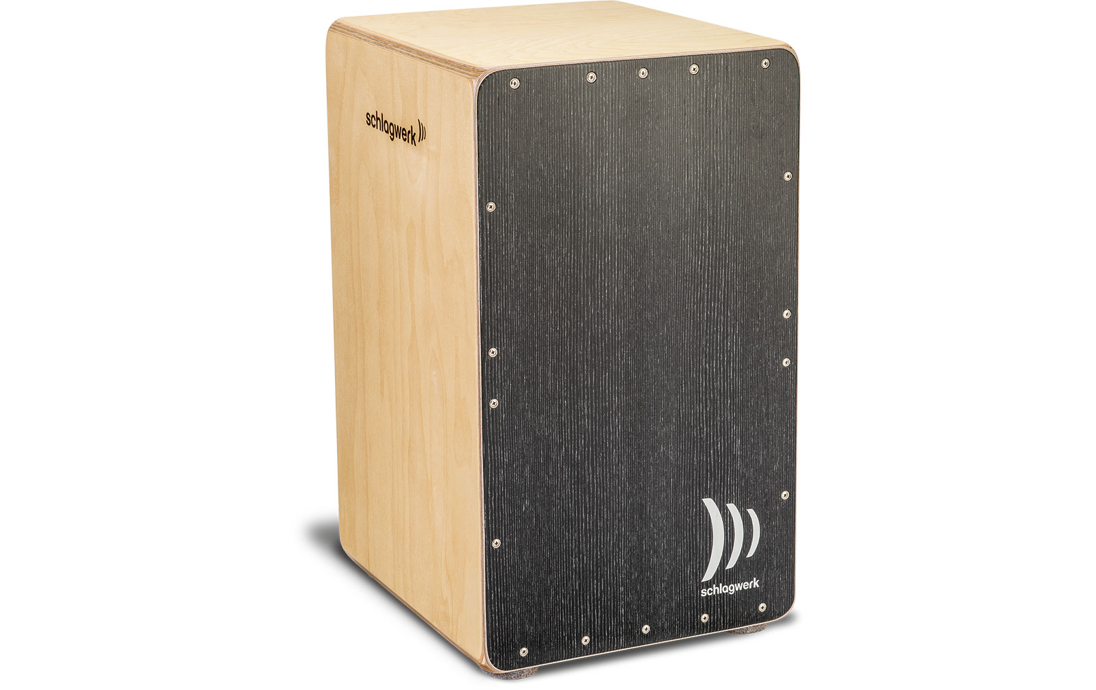 Schlagwerk CP5003 Cajon Precise OS Black Silver inkl. Cajon Pad