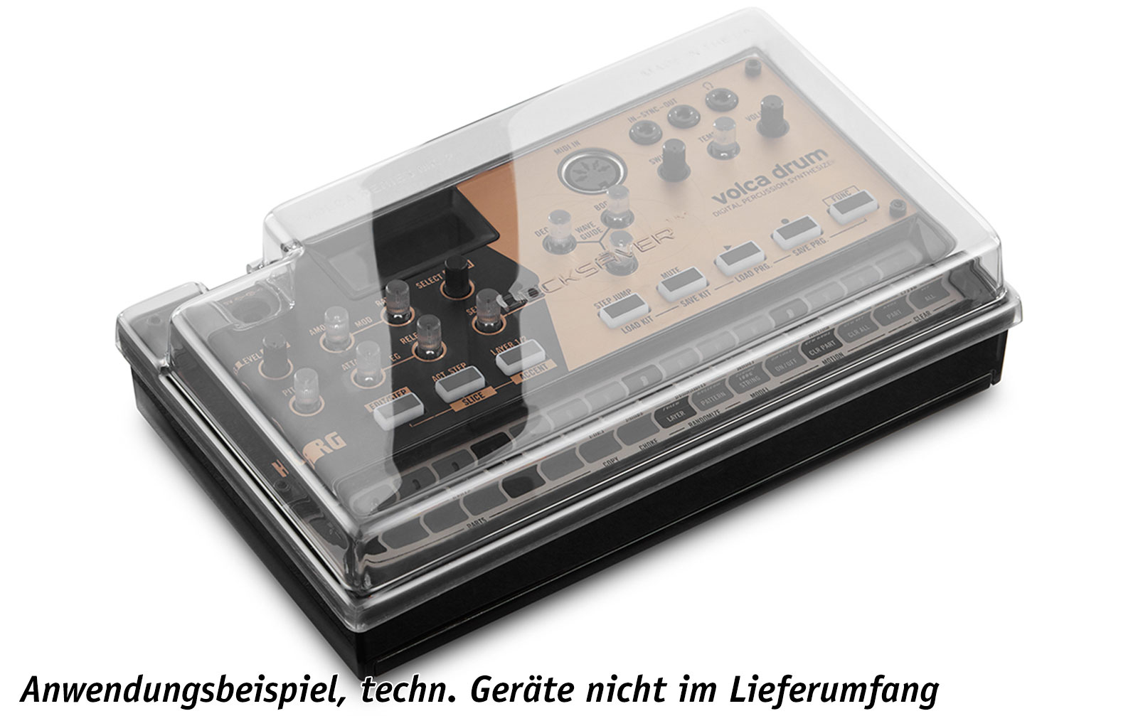 Decksaver Korg Volca MK2 Staubschutzabdeckung passend für: Drum, Modular, Mix