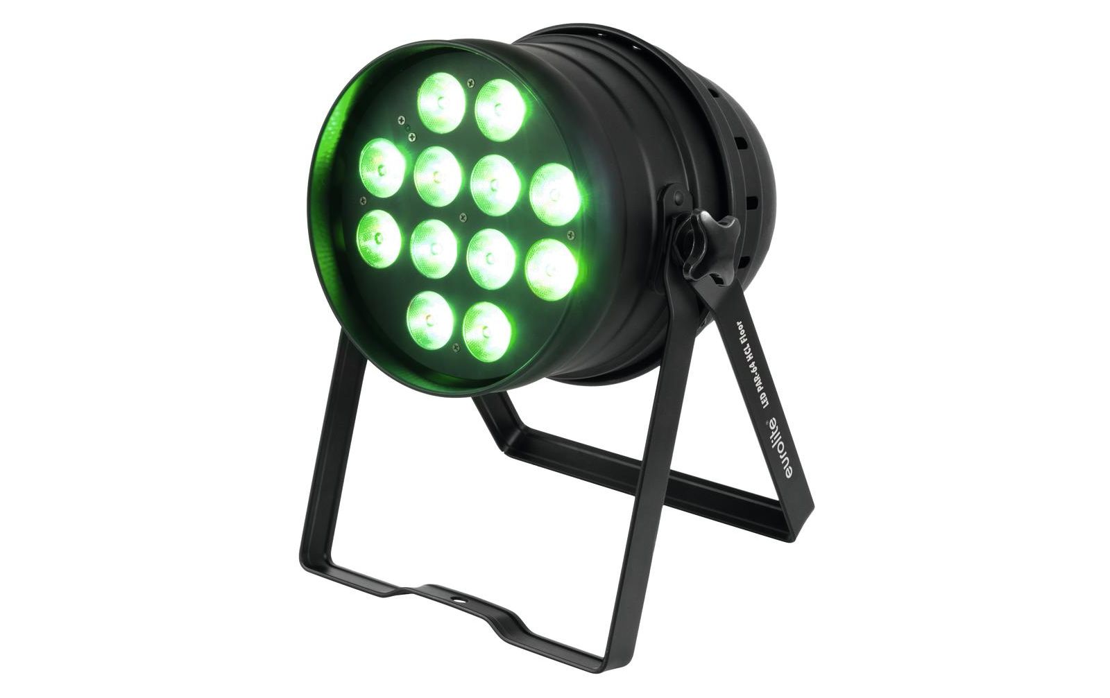 Eurolite LED PAR-64 HCL 12x10W Floor schwarz