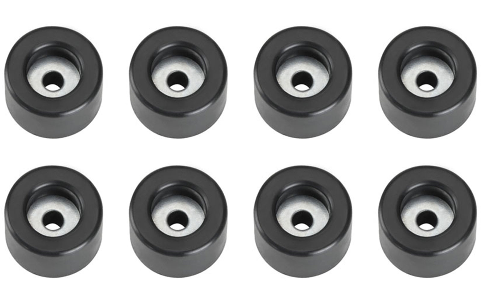 Adam Hall 4904 M 8 AH 8er Set Gummifuß 25 x 15 mm im Beutel