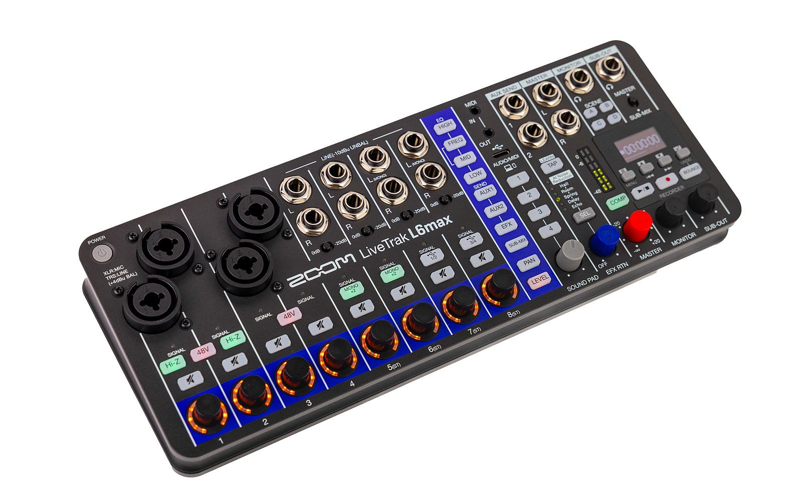 Zoom LiveTrak L6max