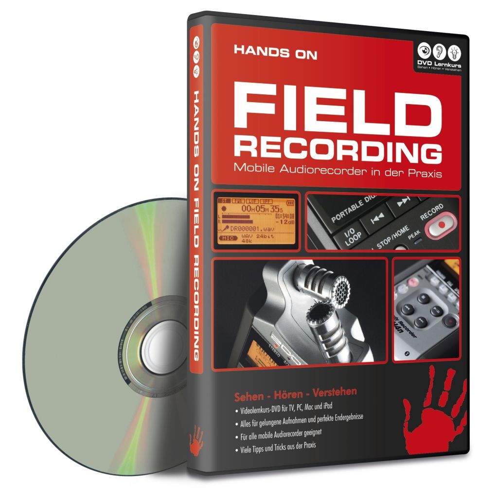 DVD Lernkurs Hands On Field Recording