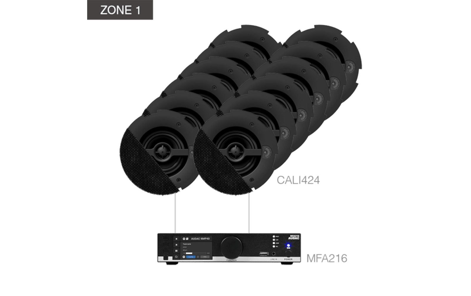 Audac CENTO 4.24 B