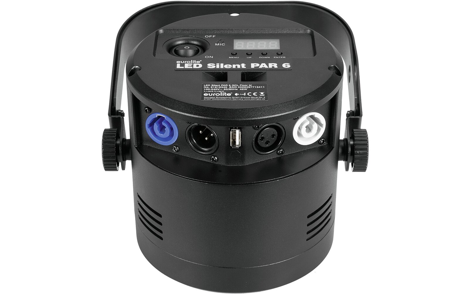 Eurolite LED Silent Par 6 QCL Floor sw