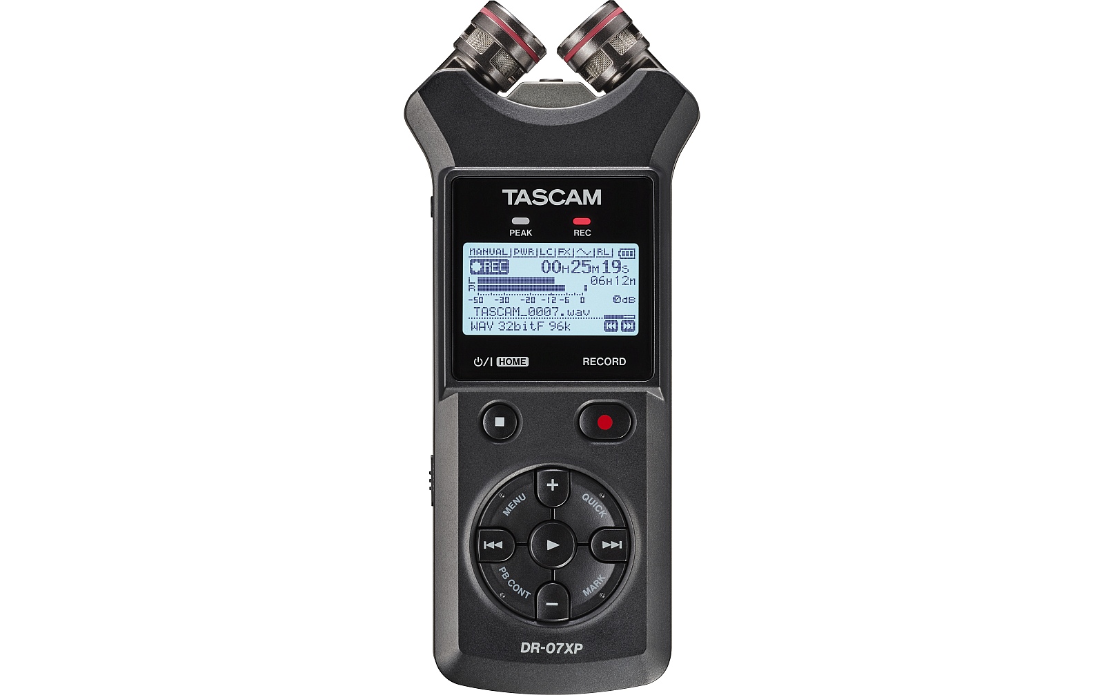 Tascam DR-07XP Mobiler Audio Recorder