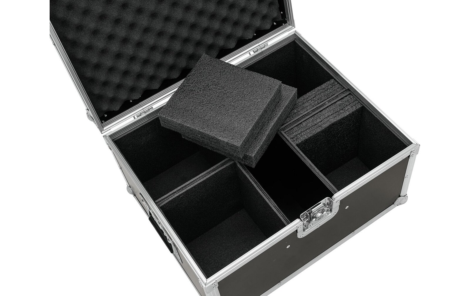 Roadinger Flightcase 4x AKKU UP-4 Entry/IP UP-4 Entry