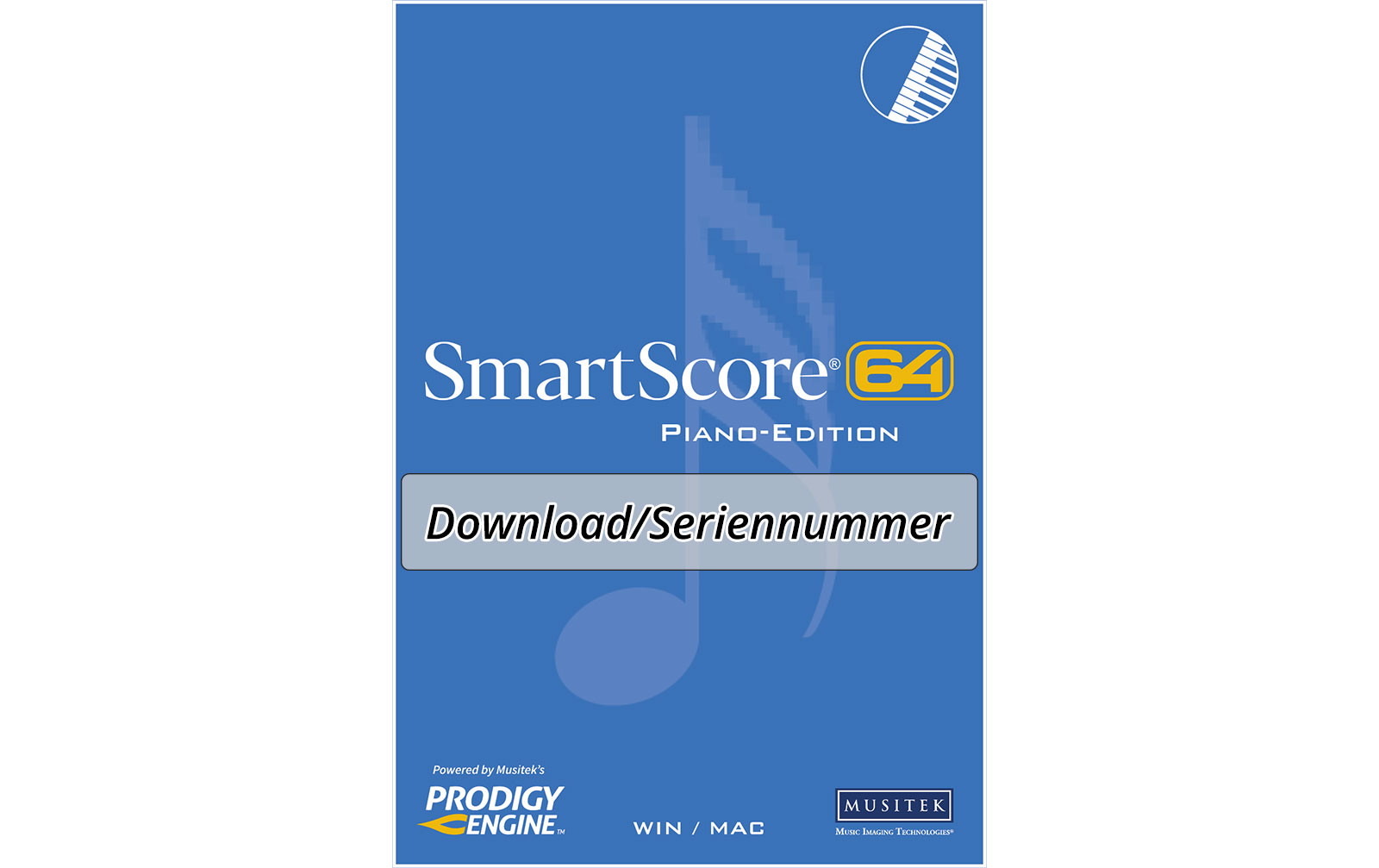 Musitek SmartScore 64 Piano Edition deutsch - Download Version