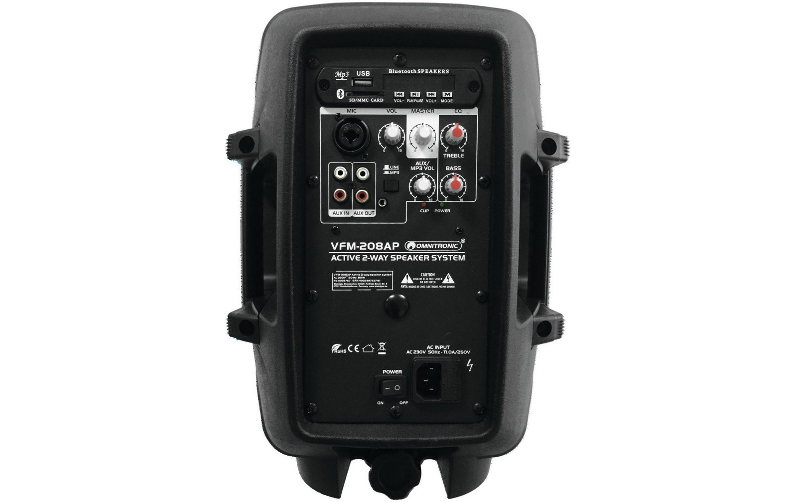 Omnitronic VFM-208AP 2-Wege Lautsprecher, aktiv