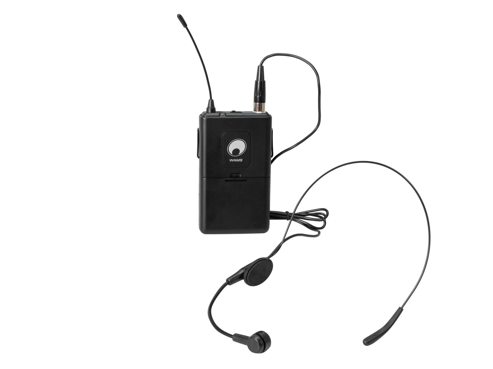 Omnitronic WAMS-12 Taschensender inkl. Kopfbügelmikrofon 863MHz