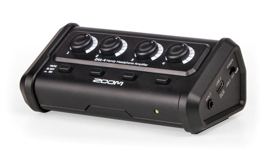 Zoom ZHA-4 4 Kanal Kopfhörer-Verstärker