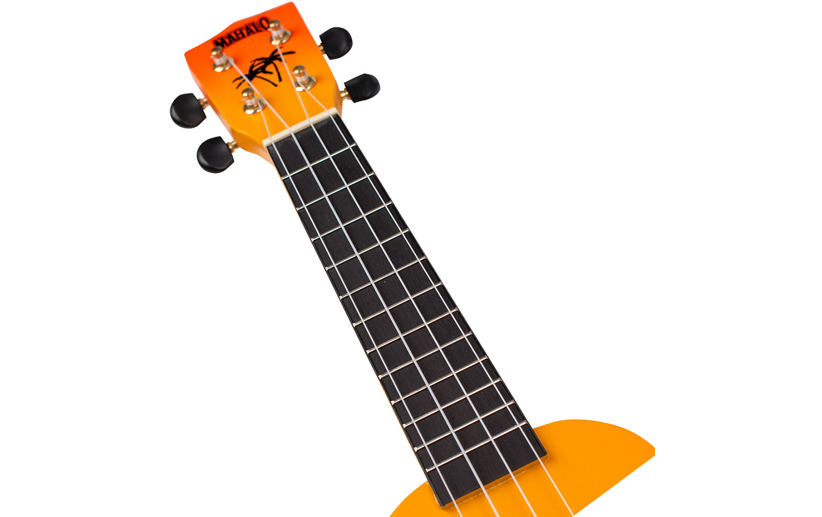 Mahalo Designer Ukulele Hawaii (Orange Burst)