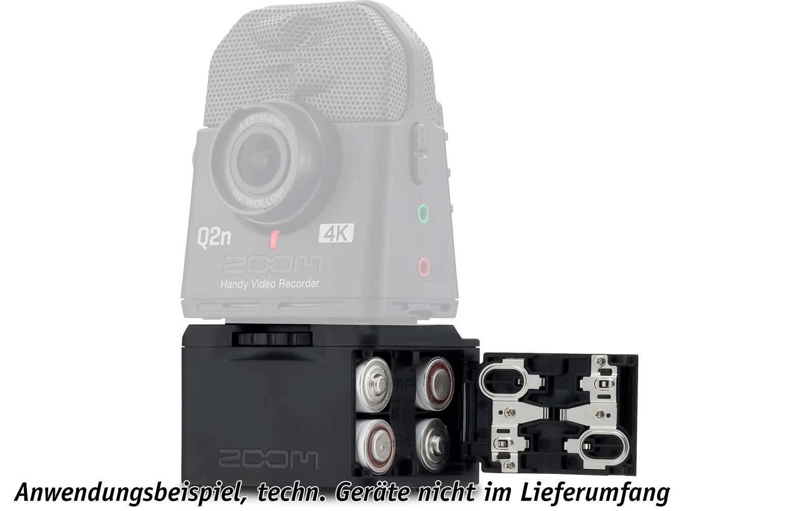 Zoom BCQ-2n Battery Case for Q2n / Q2n-4K