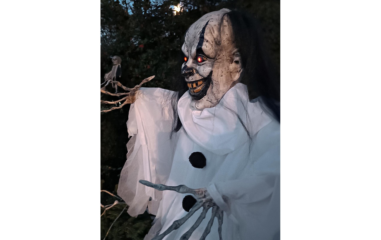 Europalms Halloween Figur Clown Gildo, animiert, 80cm