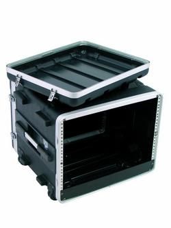 Omnitronic Kunststoff-Rack 19, 7HE, DD/Trolley, sw