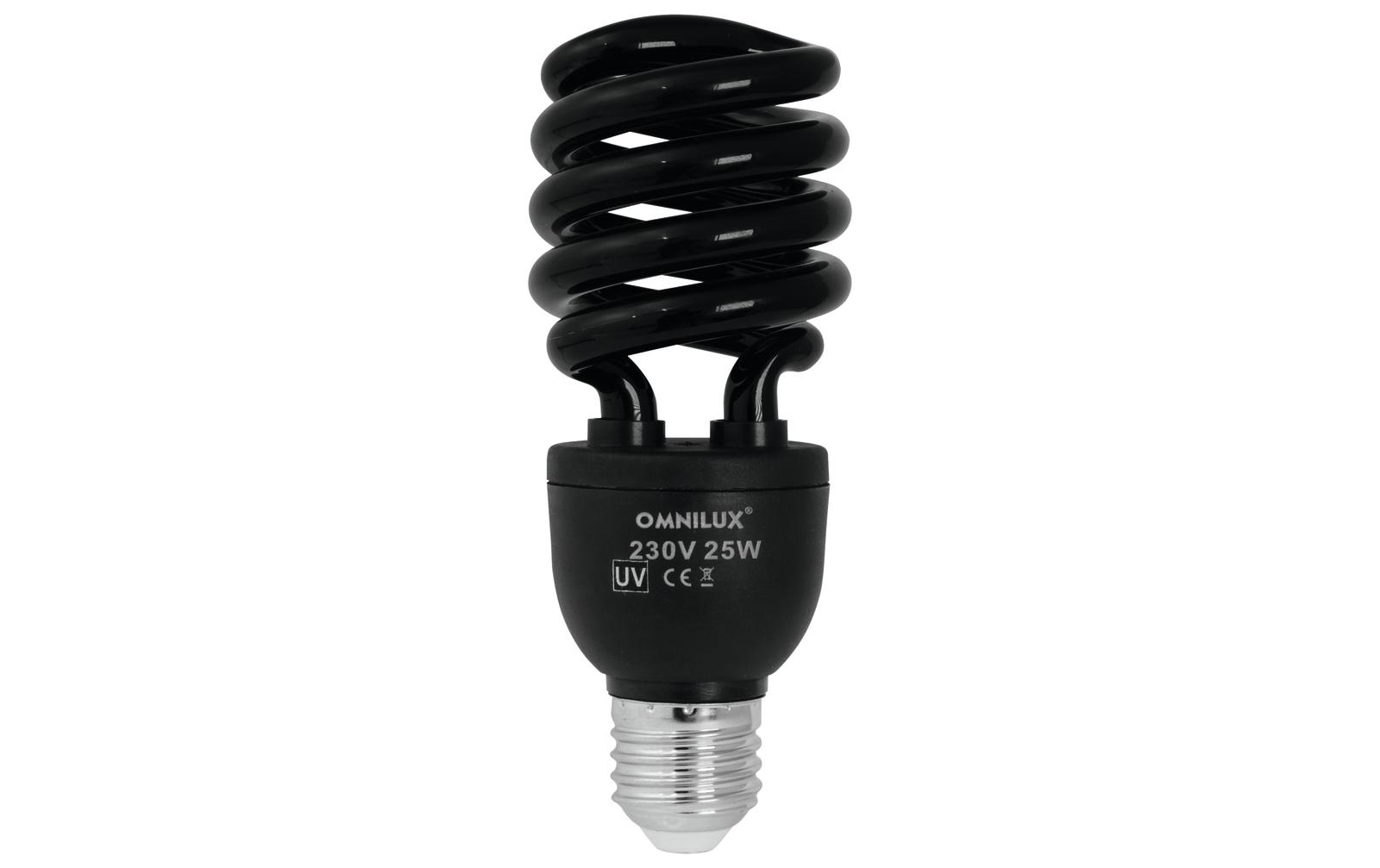 Omnilux UV ES Lampe 25W E-27 spiral
