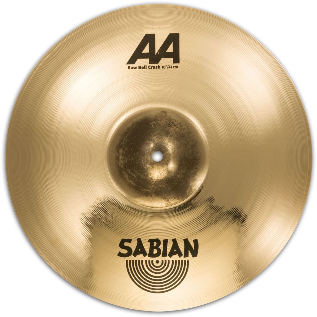 Sabian SA2160772B AA-Serie 16" Raw Bell Crash, brilliant
