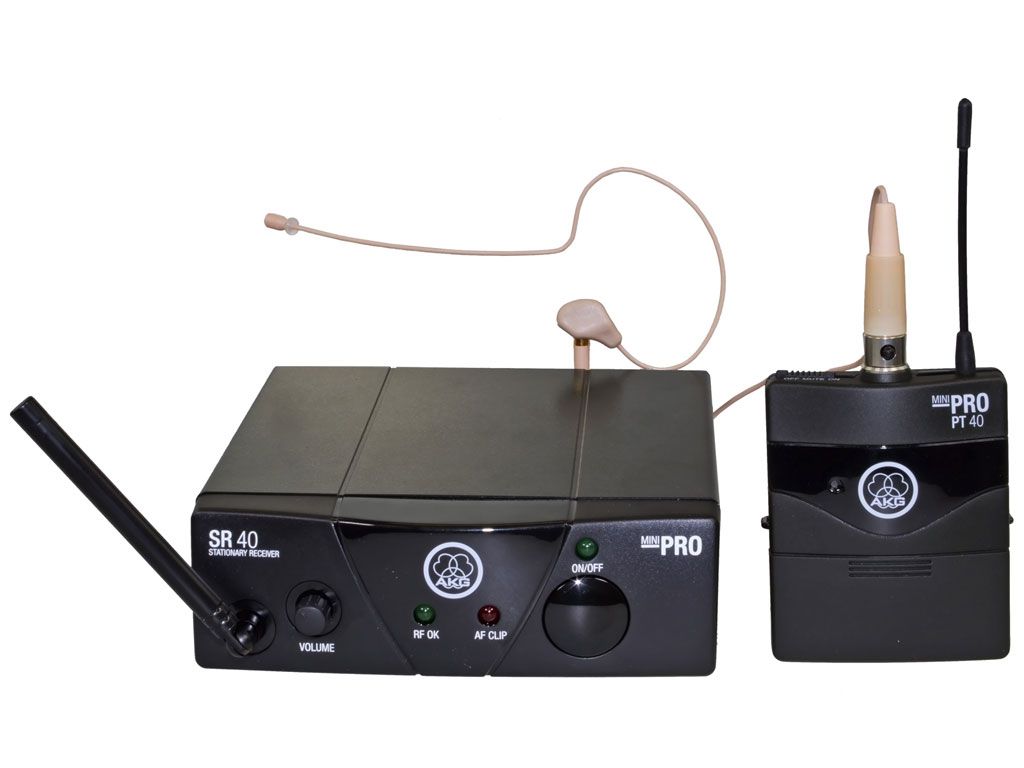 AKG WMS40 Mini Earmic Set ISM 1/863,100 MHz