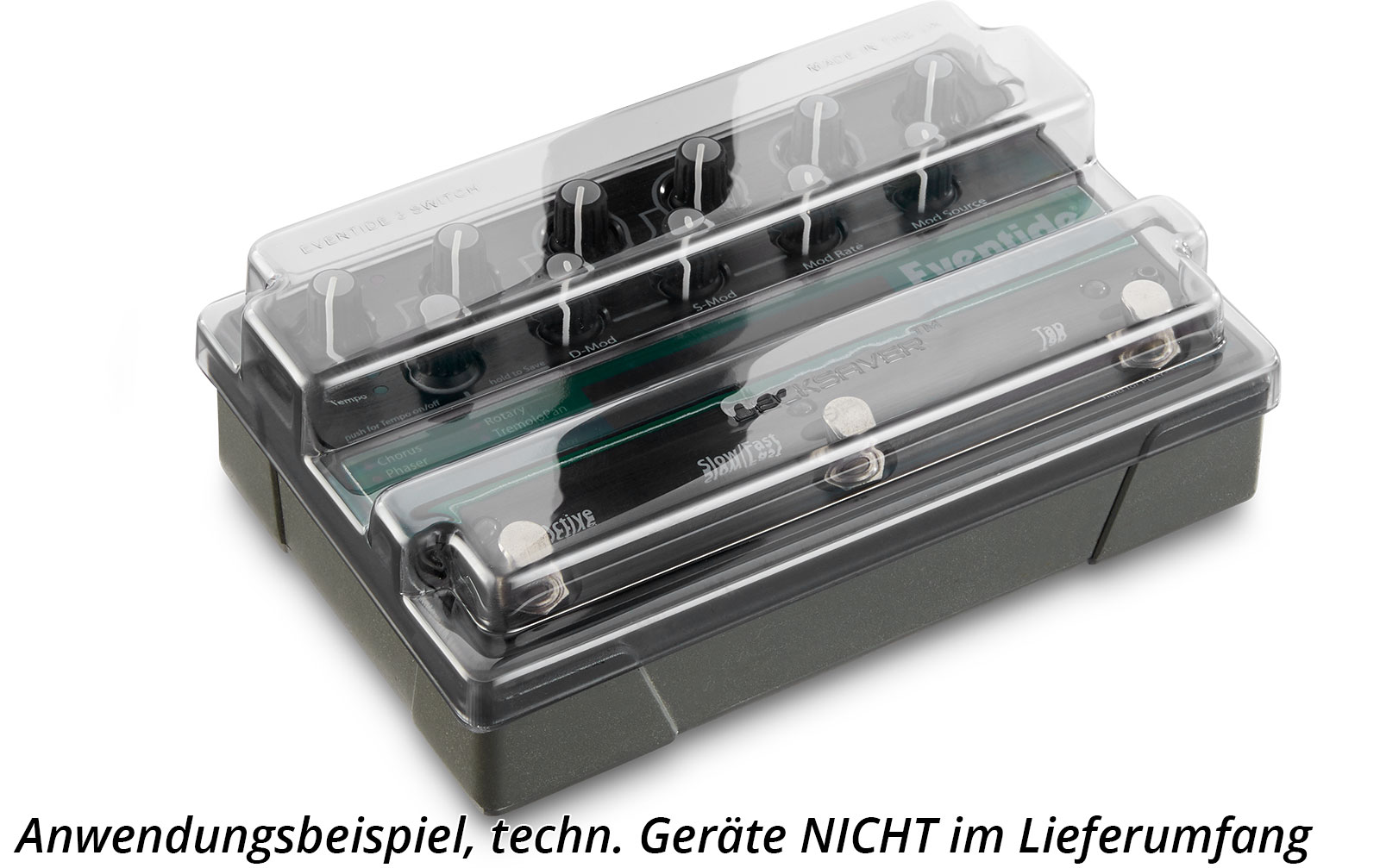 Decksaver Eventide 3 Switch Staubschutzabdeckung passend für Eventide 3 Switch Pedale: Space, Modfactor, Pitchfactor, Timefactor