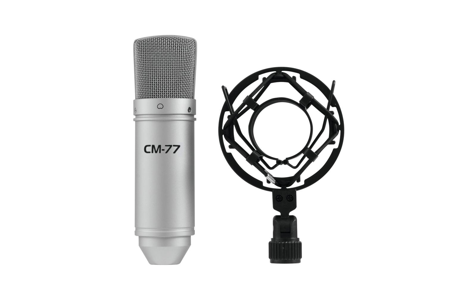 Omnitronic MIC CM-77 Kondensatormikrofon