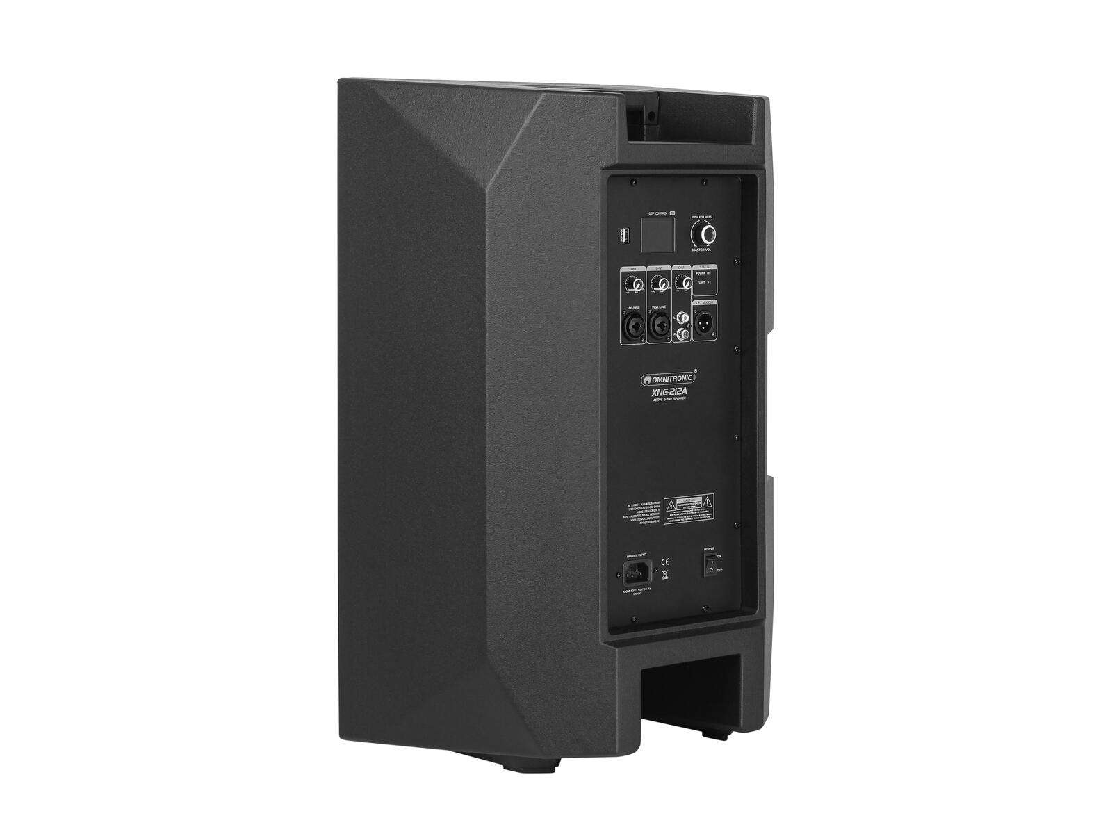Omnitronic XNG-212A 2-Wege Lautsprecher, aktiv, DSP