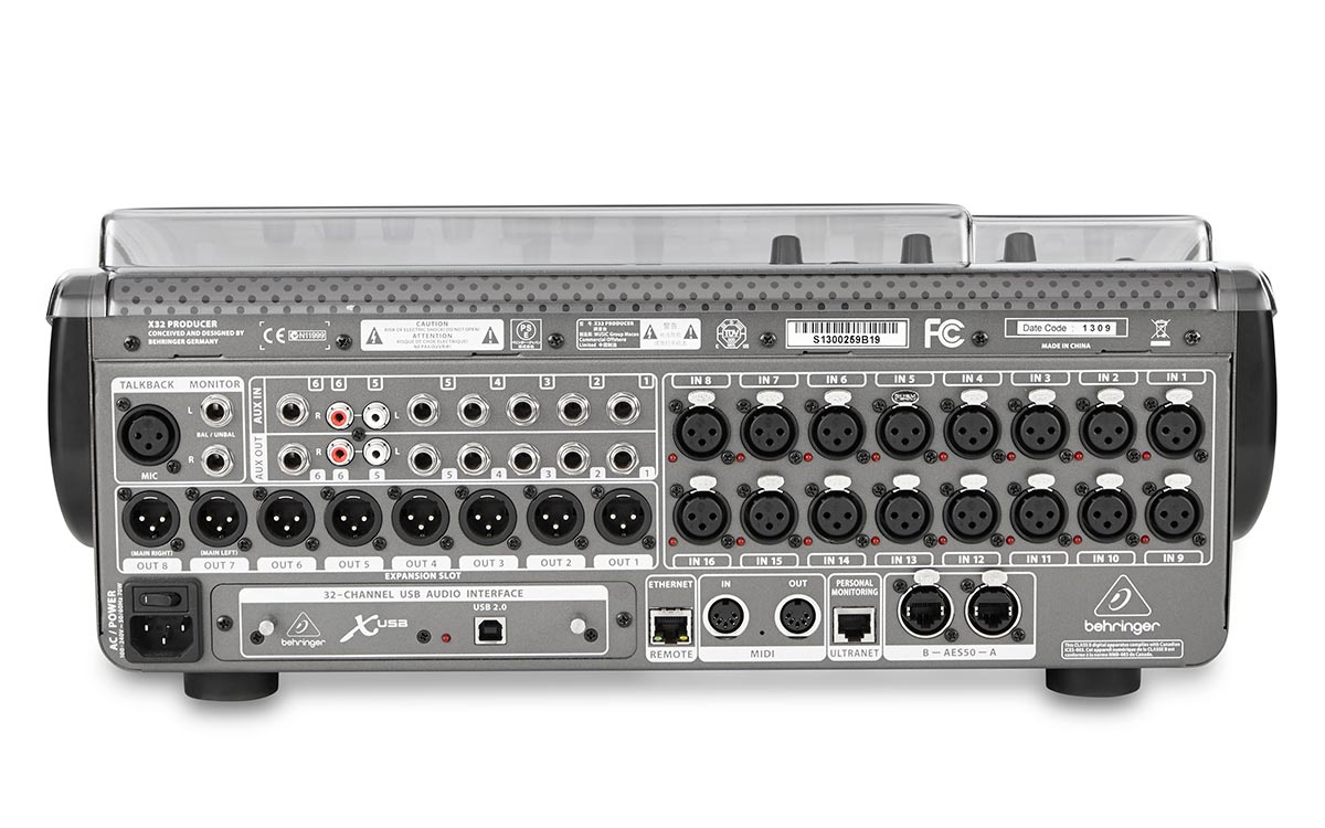 Decksaver Pro Behringer X32 Producer Schutzabdeckung