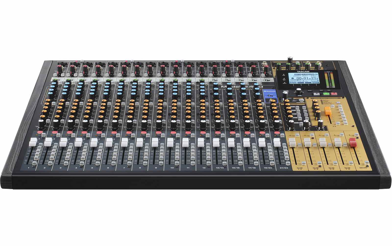 Tascam Model 2400 analoges Studio- und Live-Recording Mischpult