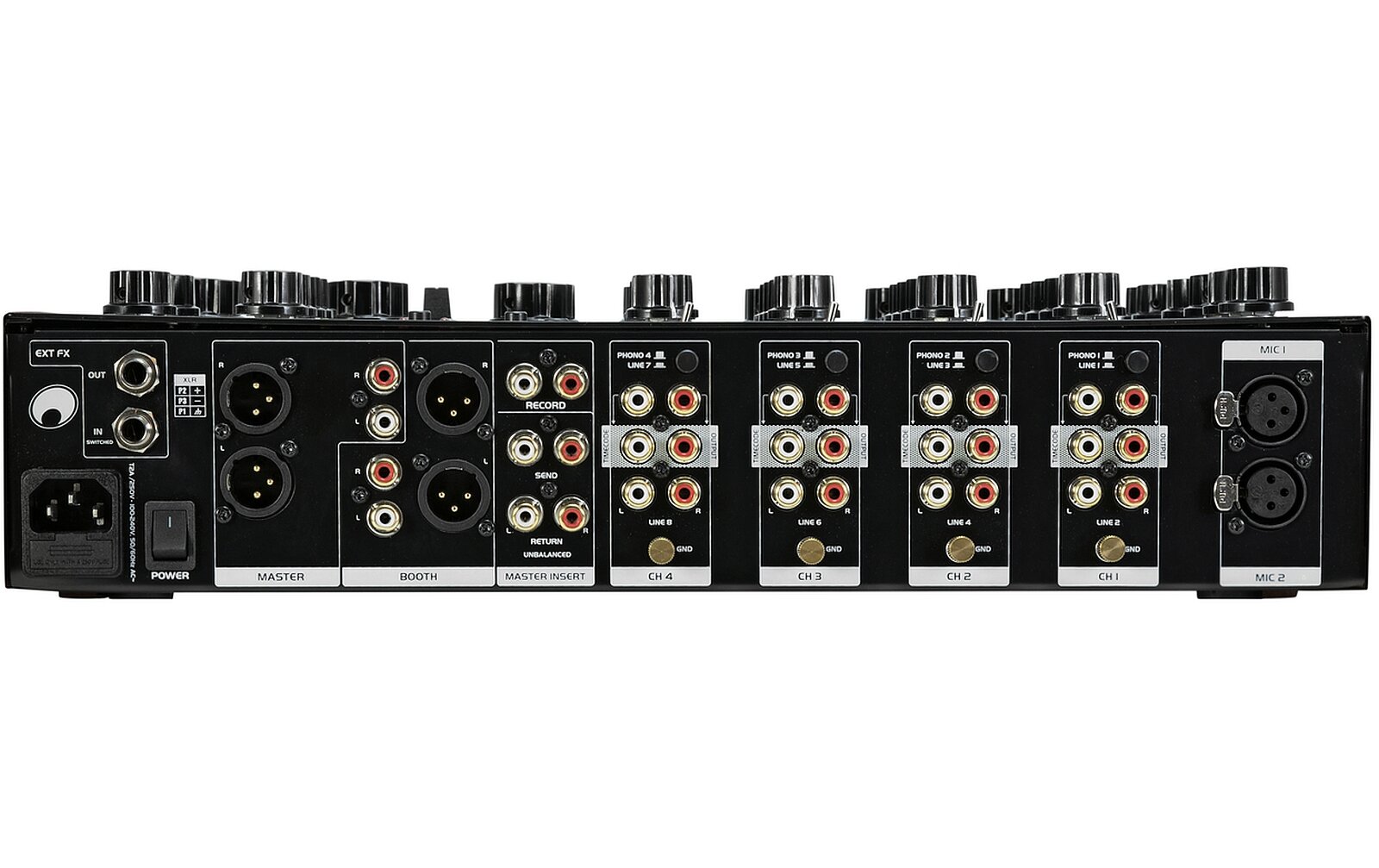 Omnitronic TRM-422 4-Kanal Rotary-Mixer