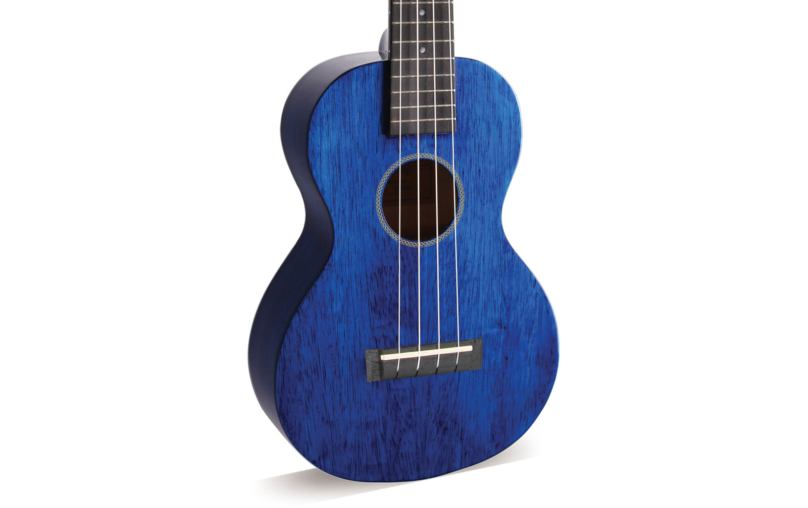 Mahalo Hano Concert Ukulele Trans Blue