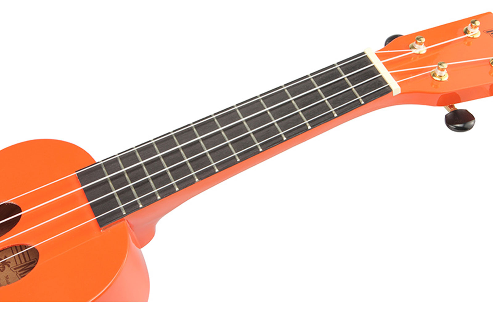 Mahalo Smiley Ukulele Orange